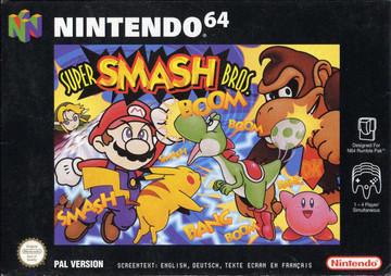 Super Smash Bros. (N64) (PAL) (Komplett/CIB) (Begagnat) - Pennybridge Collectibles
