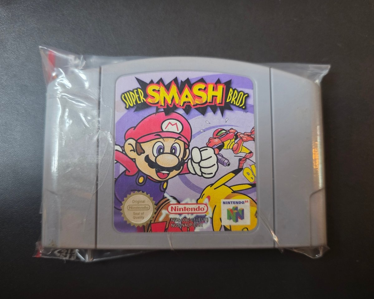 Super Smash Bros. (N64) (PAL/EUR) (Endast kassett) (Begagnat) (VG) - Pennybridge Collectibles