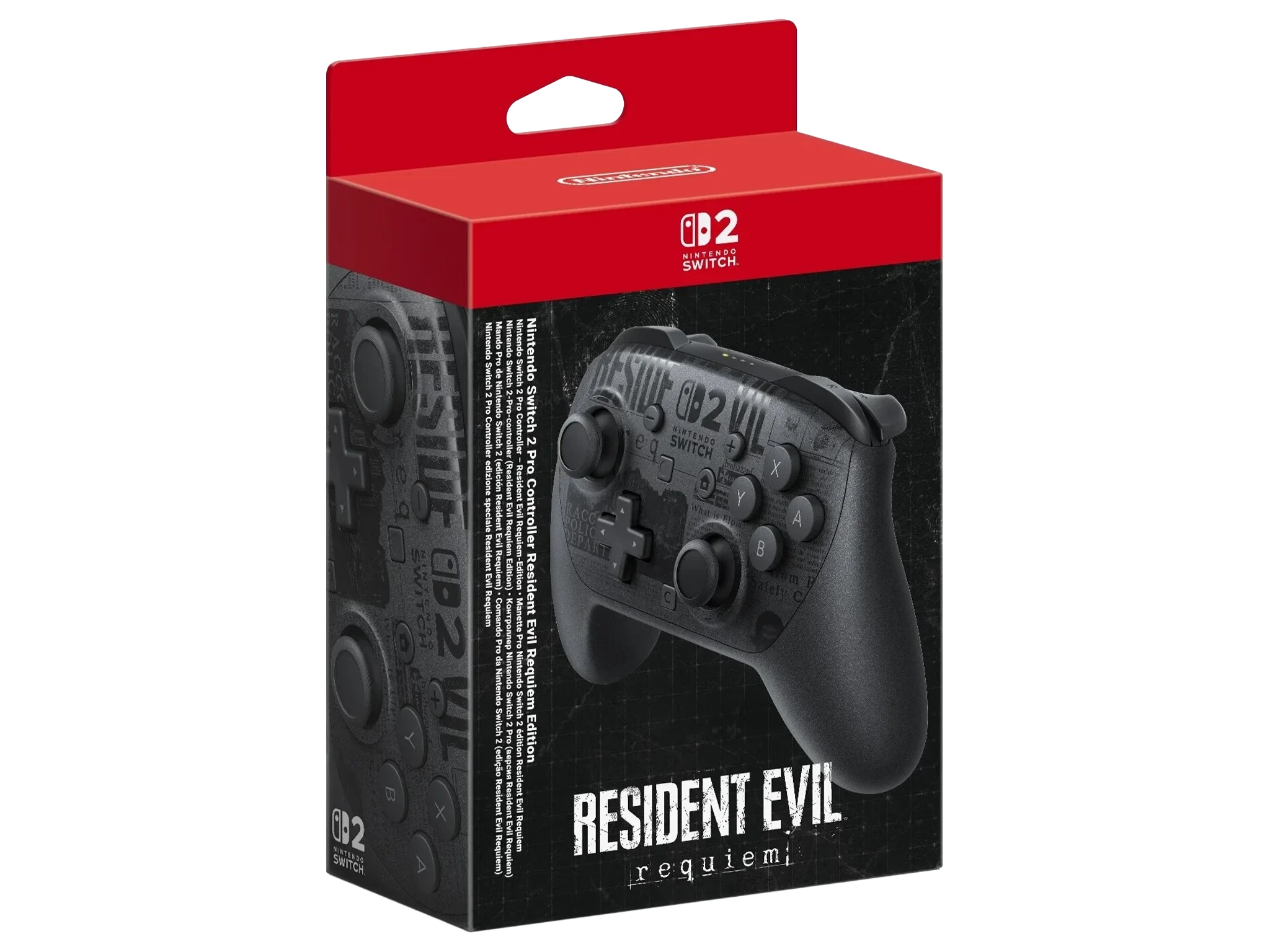 Nintendo Switch 2 Pro Controller – Resident Evil Requiem Edition (Prelimärt pris)