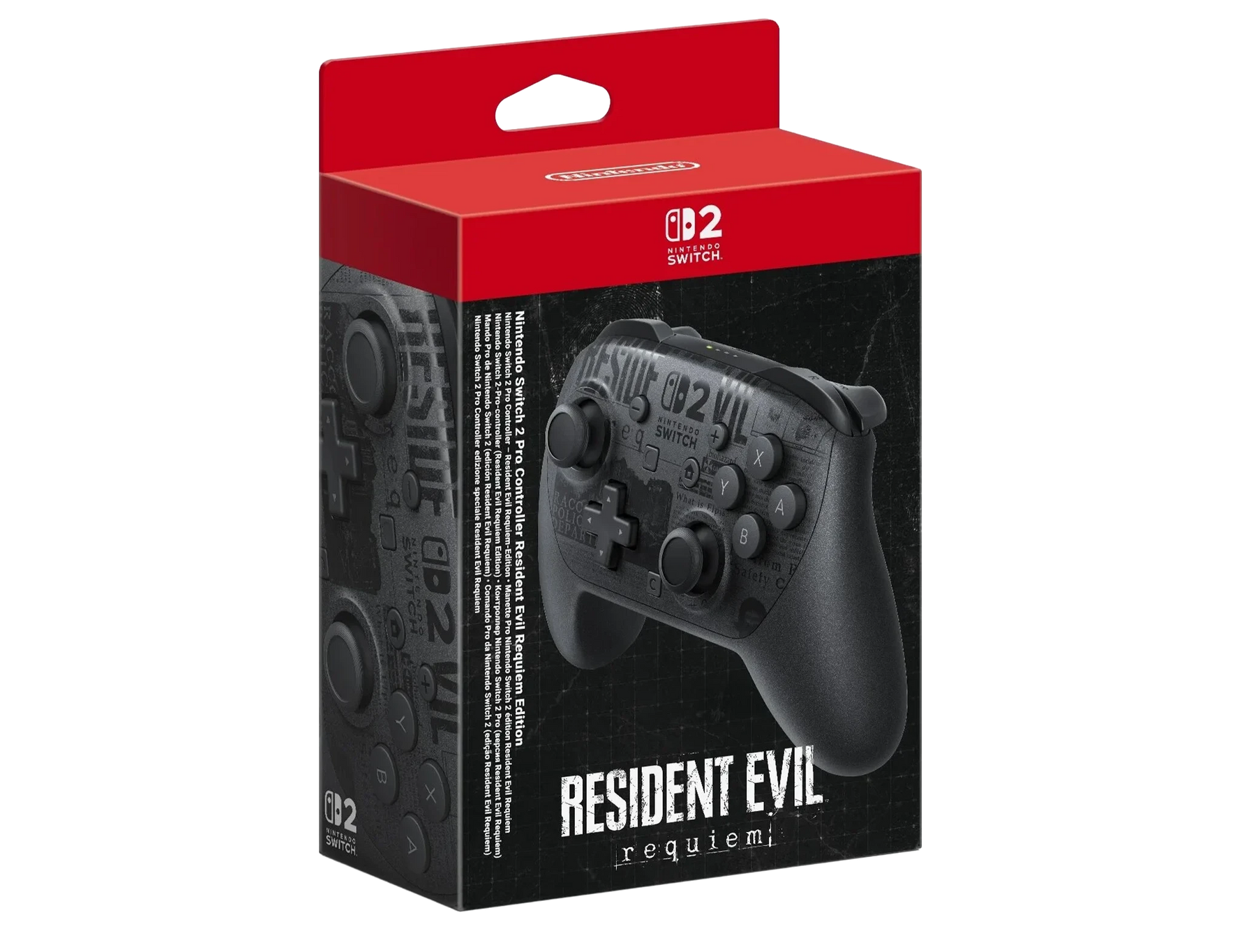 Nintendo Switch 2 Pro Controller – Resident Evil Requiem Edition (Prelimärt pris)