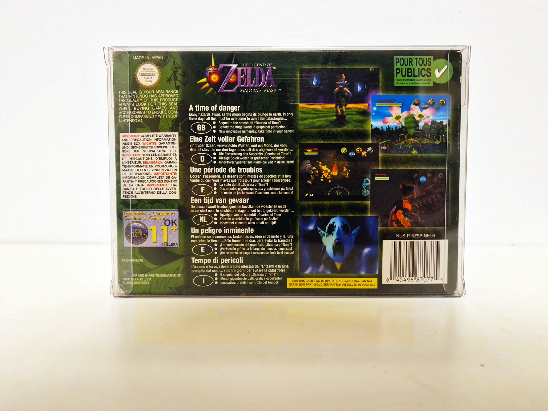 The Legend of Zelda: Majora's Mask (Nintendo 64) (PAL) (CIB)