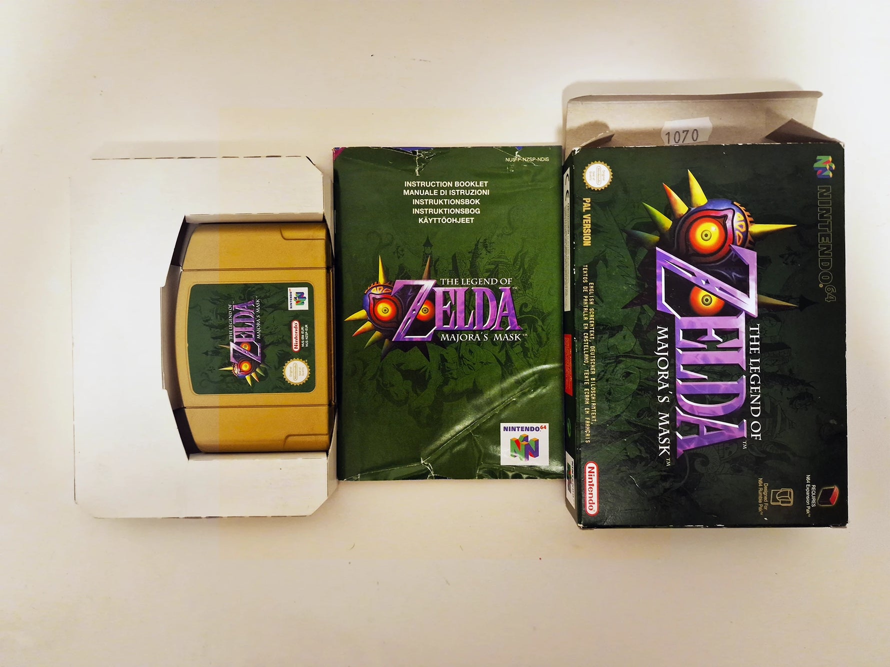 The Legend of Zelda: Majora's Mask (Nintendo 64) (PAL) (CIB)