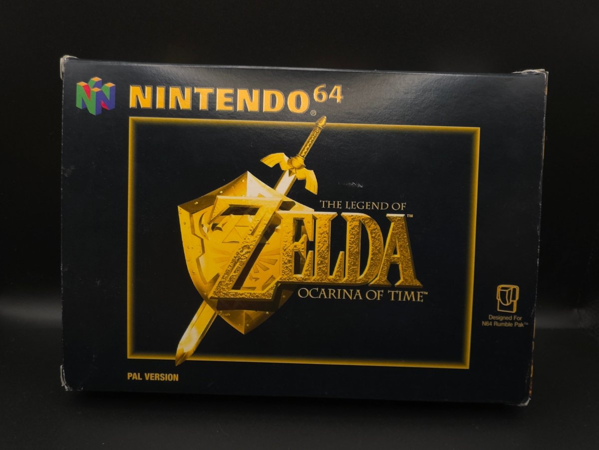The Legend of Zelda: Ocarina of Time (N64) (PAL) (Komplett/CIB) (Begagnat) - Pennybridge Collectibles