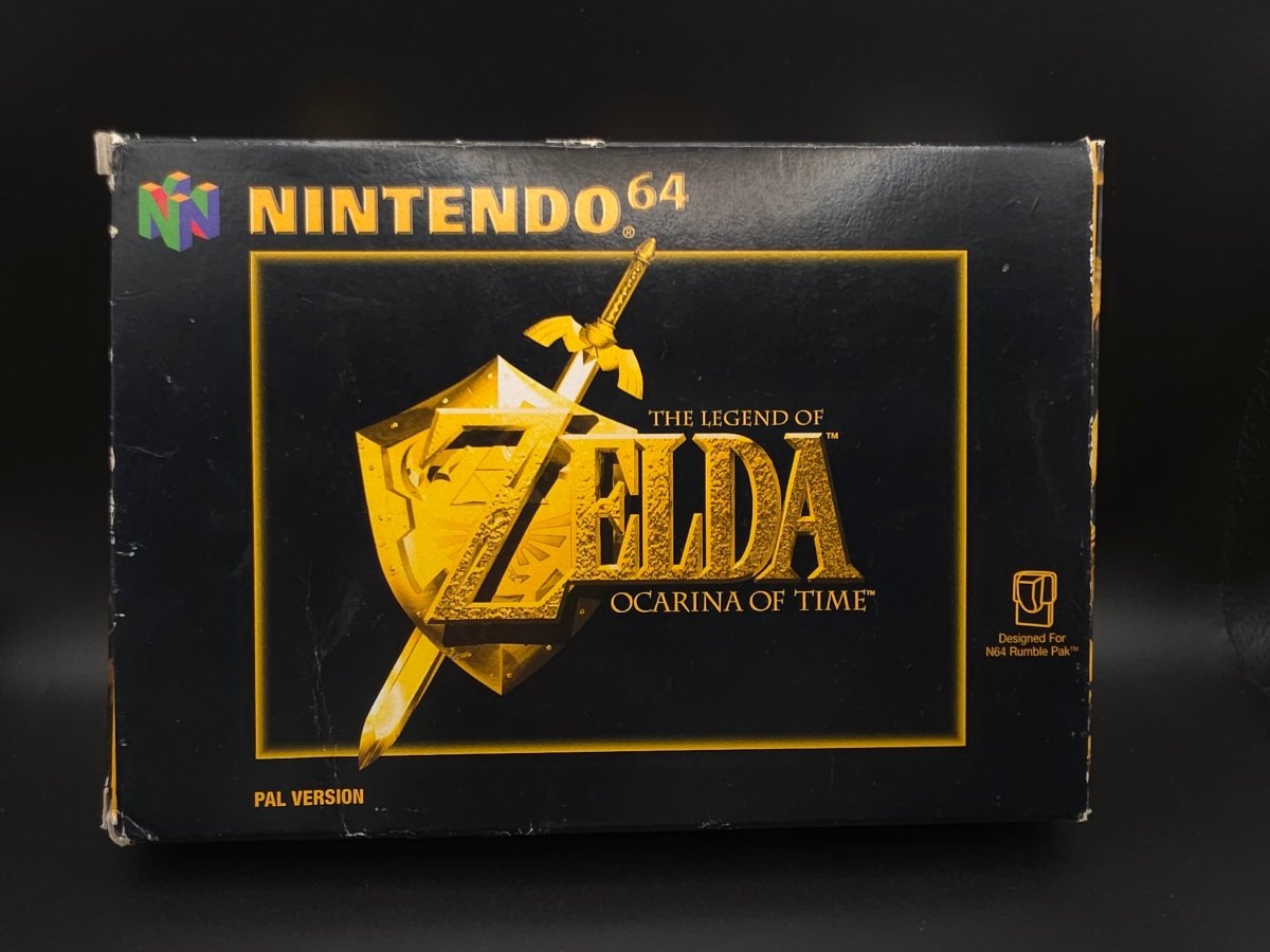 The Legend of Zelda: Ocarina of Time (N64) (PAL) (Komplett/CIB) (Begagnat) - Pennybridge Collectibles