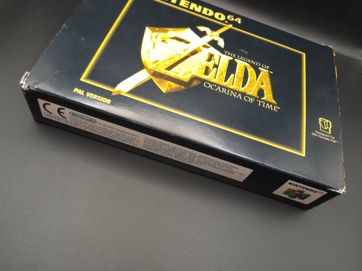The Legend of Zelda: Ocarina of Time (N64) (PAL) (Komplett/CIB) (Begagnat) - Pennybridge Collectibles
