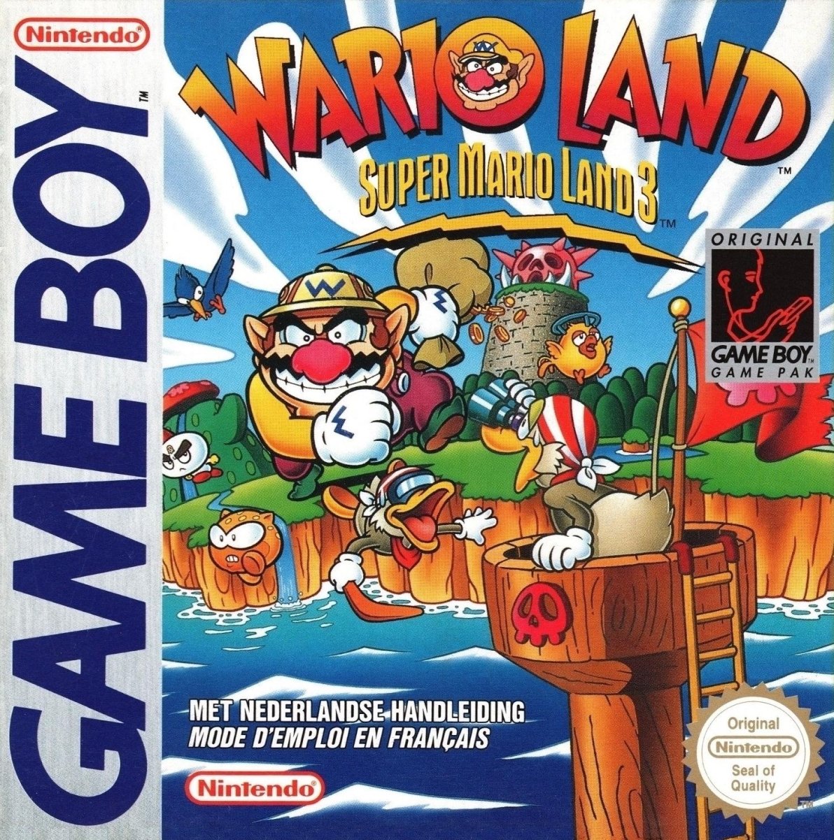 Wario Land: Super Mario Land 3 (Game Boy) (PAL) (Komplett/CIB) (Begagnat) - Pennybridge Collectibles